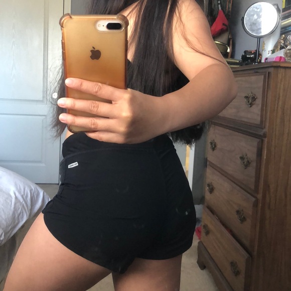 Black Running Shorts - Picture 4 of 5